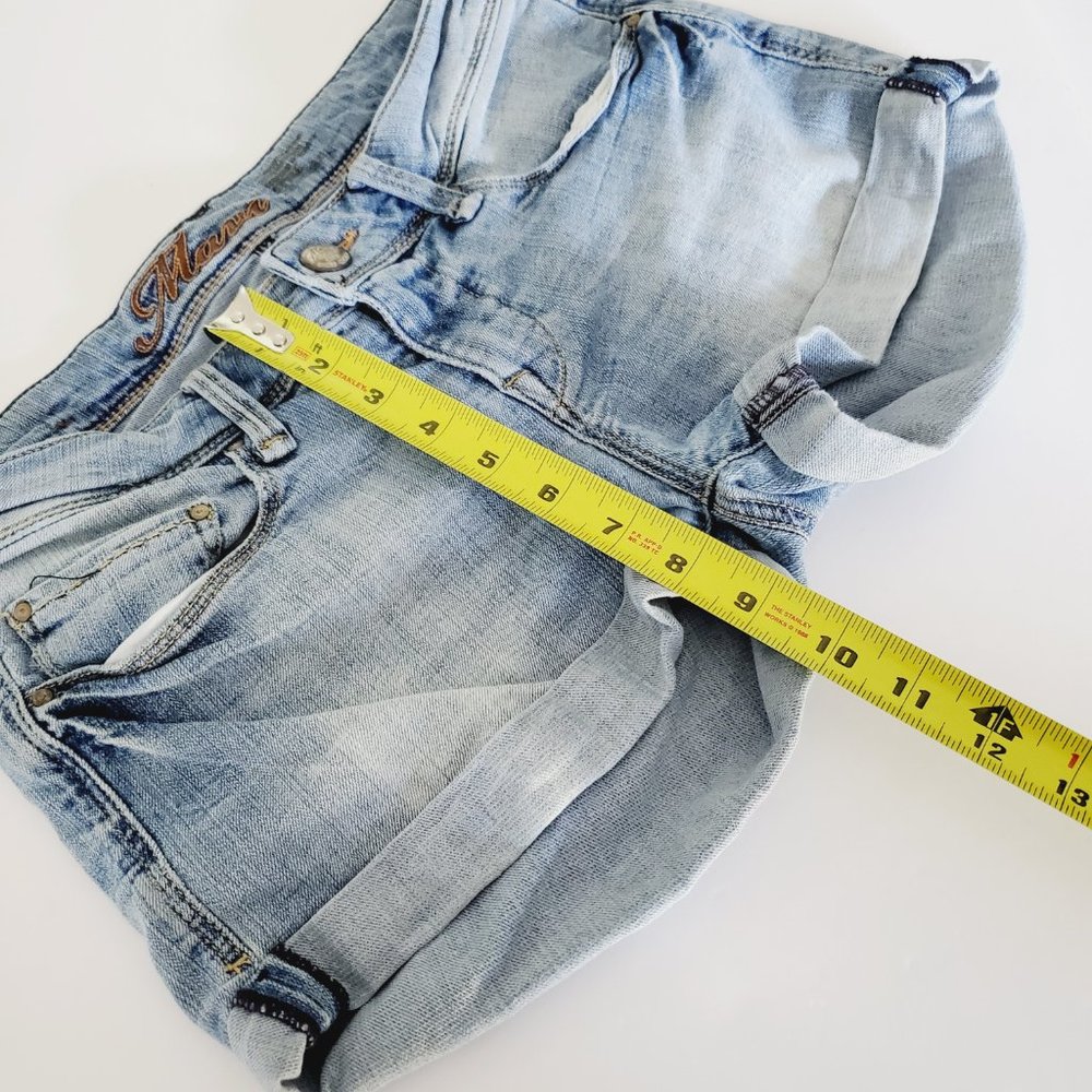 Mavi Denim Shorts Tiara Mid Rise Light Wash 29 - Picture 10 of 10